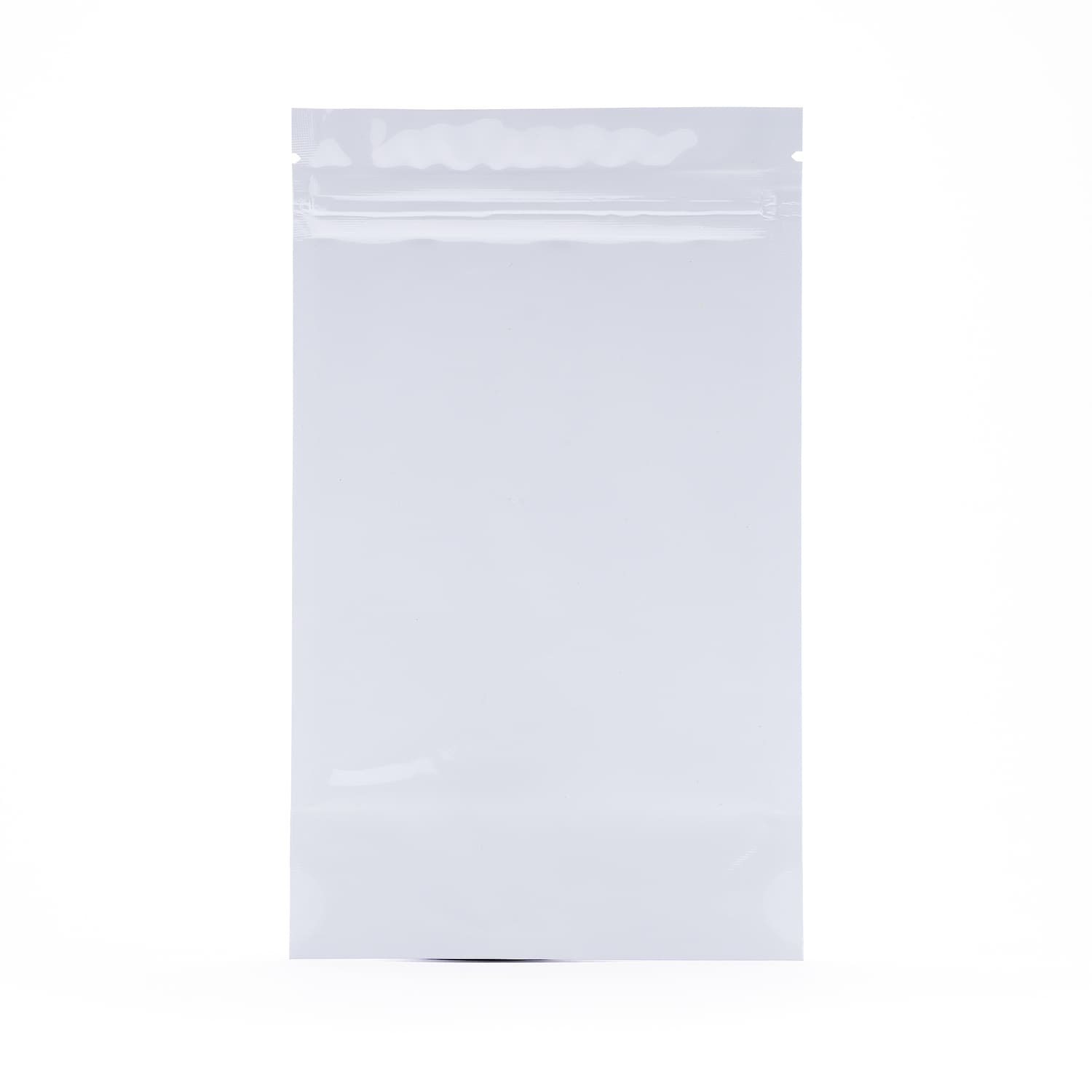 1/4 Mylar Barrier Bag White/Clear - 7 Grams (100 Count) - SupplyCo